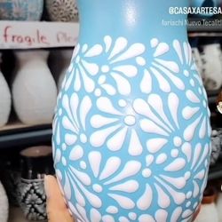 💥Talavera Flowers Vase 💐 Etsy Casamxartesanalstore 