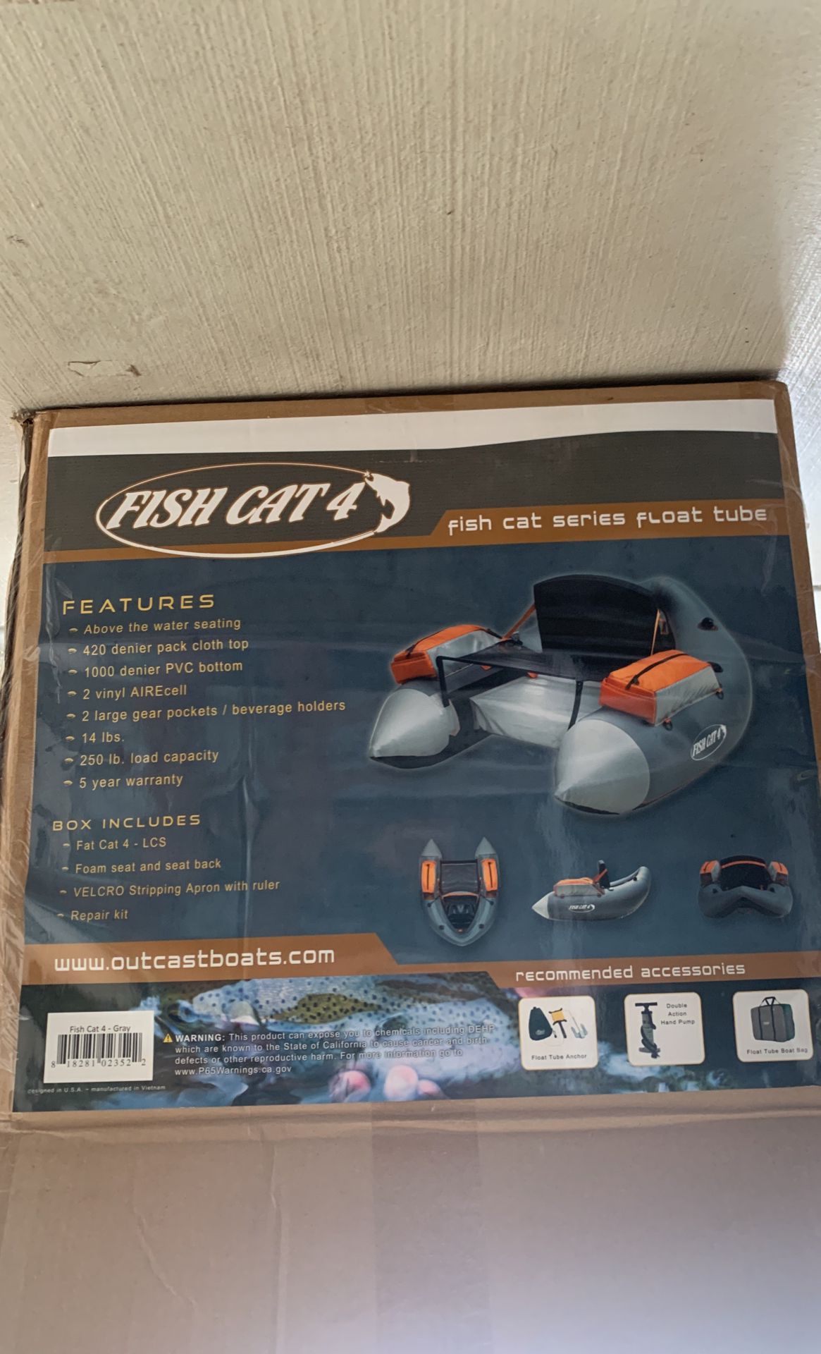 Fish Cat 4 Floatable Fishing Chair 