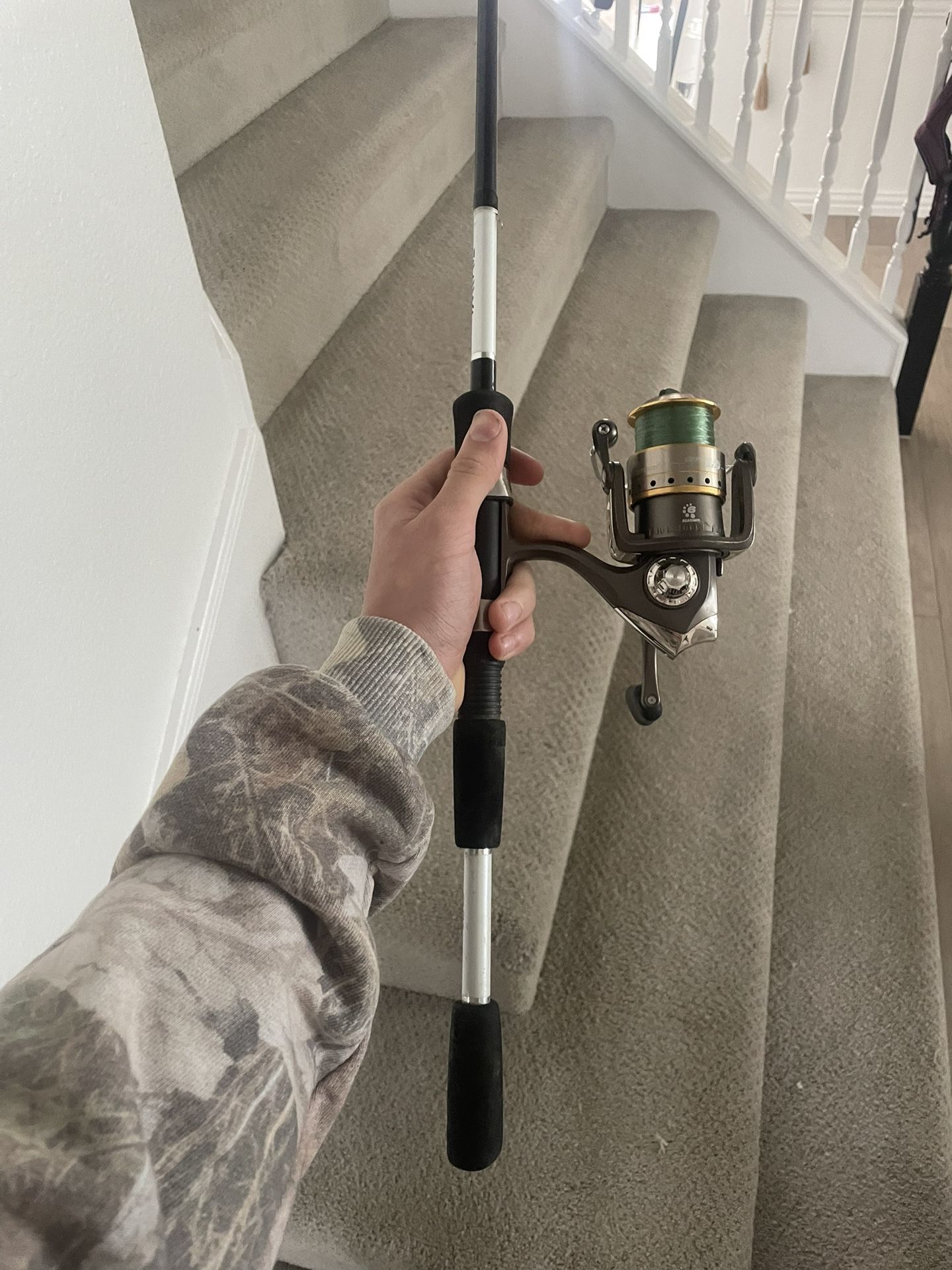 New Reel Rod Used Combo 2 Piece 6,6 Height