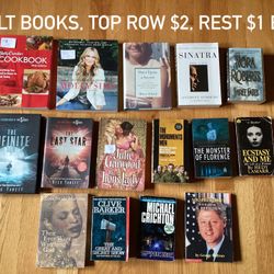 NICE VARIETY OF ADULT BOOKS PRICED AS MARKED