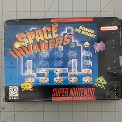 Space Invaders For SNES 