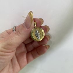 14k SAINT JUDE CHARM 