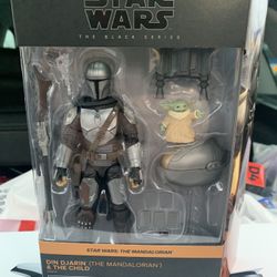 Star Wars The Black Series Din Djarin (The Mandalorian) and The Child Target Exclusive NEW