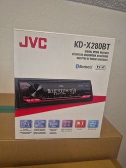 JVC DIGITAL MEDIA RECEIVED BLUETOOTH USB AUX NOT CD PLAYER