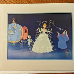 Disney Cinderella Lithograph