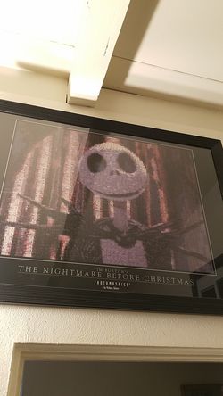 Jack Skellington photo mosaic