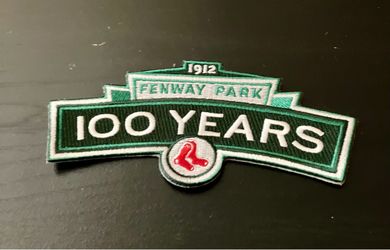 Boston Red Sox Fenway Park 100 Years Anniversary Patch