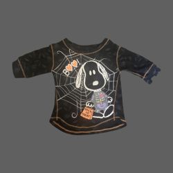 Halloween 🎃 Peanuts Snoopy T-shirt Size 18M