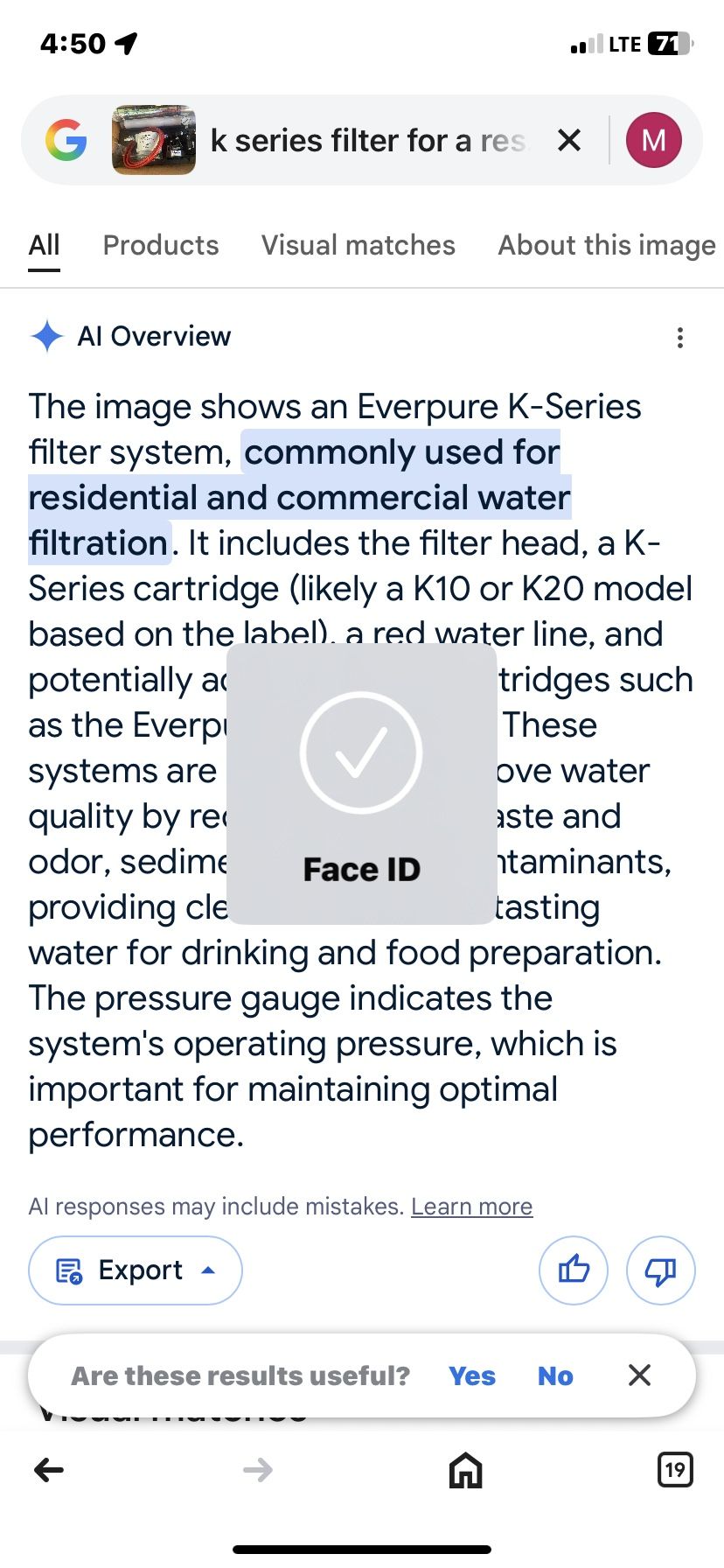 K Series Water Filter