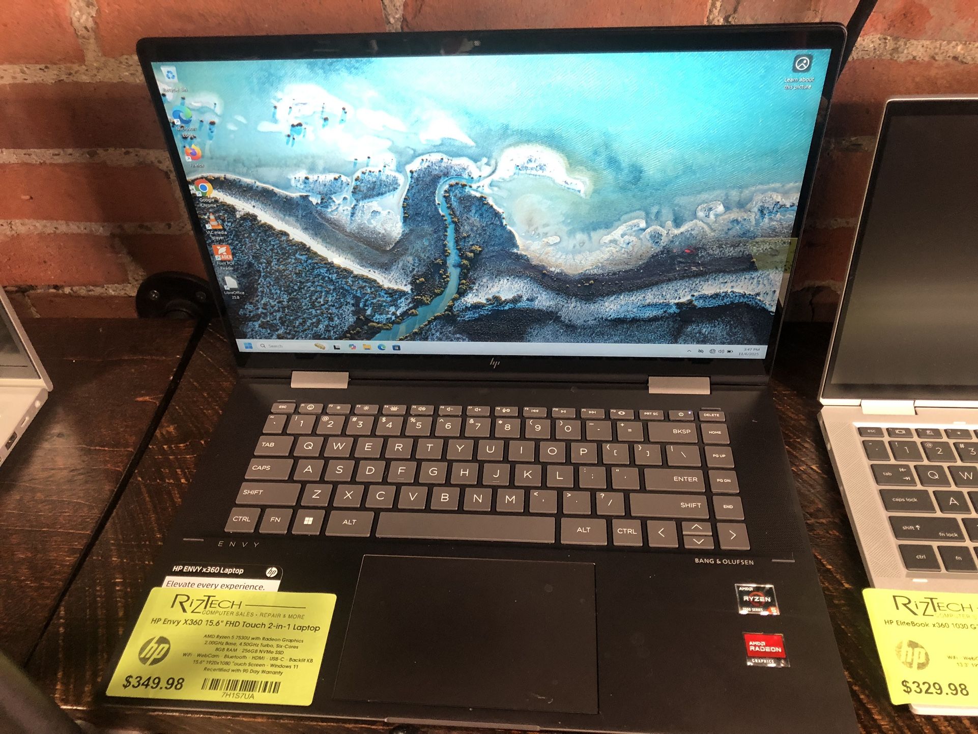 💻 HP Envy X360 15.6" FHD Touch 2-in-1 Laptop - Versatile Performance! 🖥️