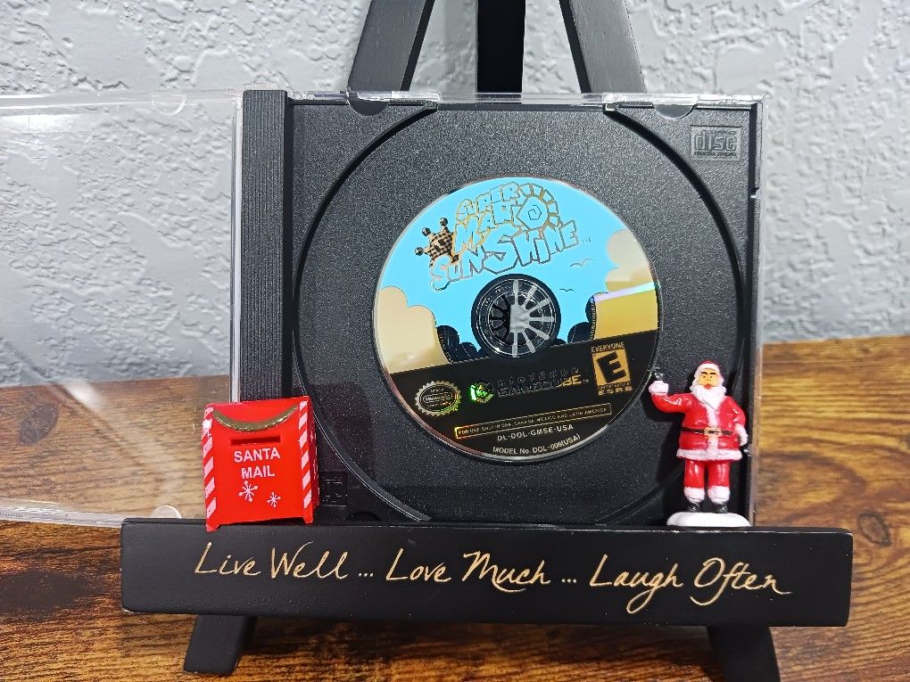 Super Mario Sunshine (Nintendo GameCube, 2002) Disc Only Tested Super Mario Fun