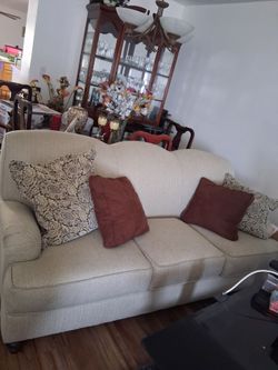 Couch and accent chair