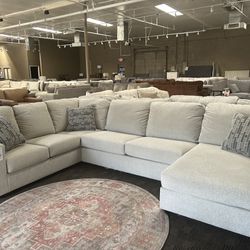 New Cream White  Sectional