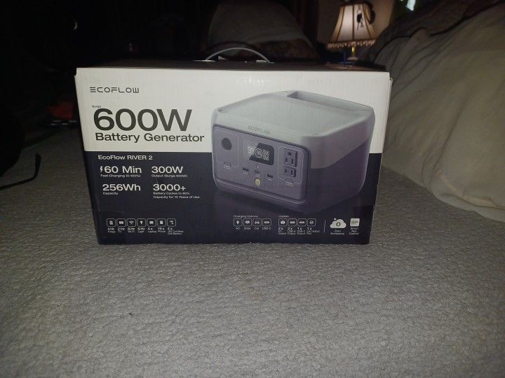 Ecoflow 600w Battery Generator