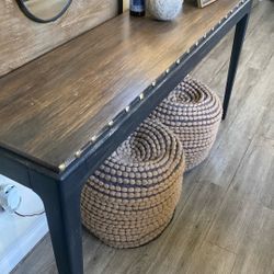 Mesa Rústica De Entrada