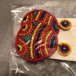 Beaded Earrings - Post 