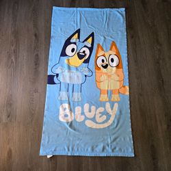 Bluey beach towel