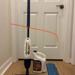 BONA Hardwood Spray Mom, Cleaner & Pad
