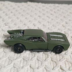 2022 BATMOBILE MODEL BY HOT WHEELS COLLECTIBLES. FINISHED IN DARK GREEN MATTE