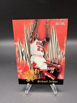 Michael Jordan NBA Hoops EarthShakers Trading Card