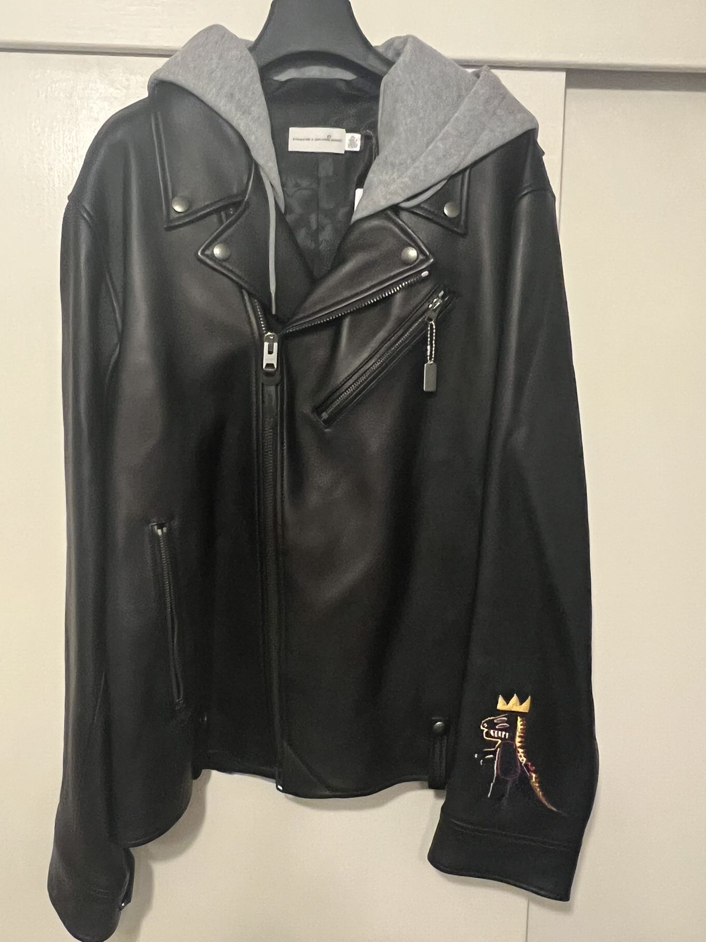 Coach X Basquiat Leather Jackets XL 2XL