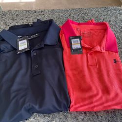 Big And Tall Men’s Under Armor Golf Shirts 