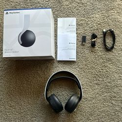Sony PlayStation 5  PS5 Pulse 3D Wireless Headset (White) MINT!