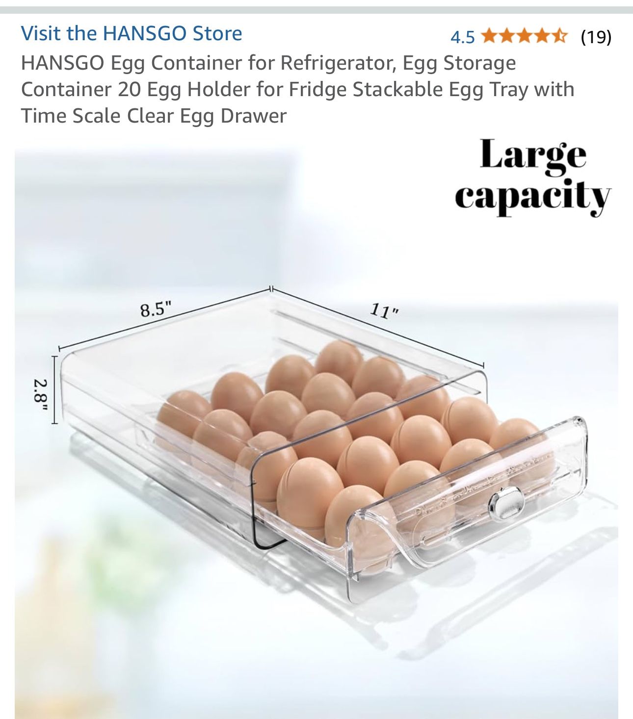 Egg storage Container