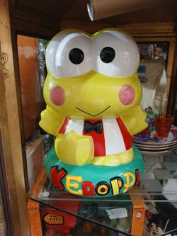 Sanrio Keroppi XL Giant Ceramic Cookie Jar