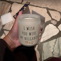 Gifts for Women, Birthday Gifts , Unique House Warming Lavender Scented Candles with Replaceable Stickers Gift Ideas   New sealed packaging Pick up Al