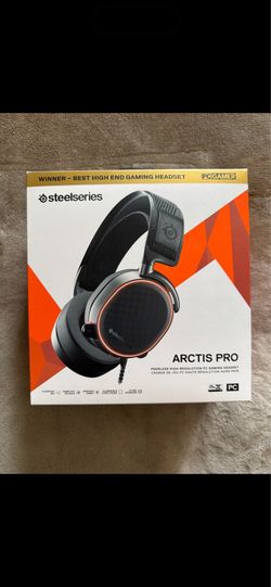 SteelSeries - Arctis Pro High Fidelity Wired Gaming Headset for PC, PS5, PS4 - Black