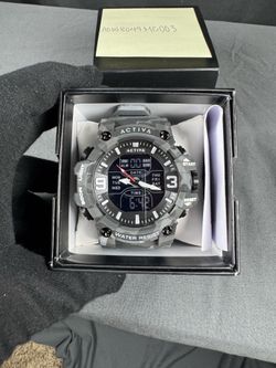 Activa X Invicta Digital Unisex Watch - 53mm, Camouflage, Grey (ACW8049MC-003)