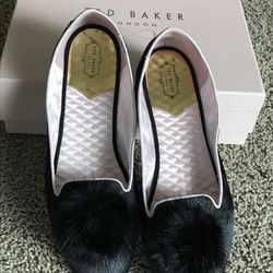 Ted baker house shoes flats size 10