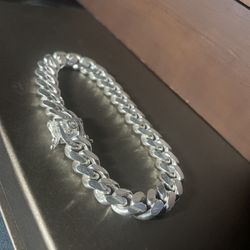 925 Silver Cuban Bracelet 