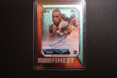 Manel Kape Finest Rookie Auto - Aqua Shimmer