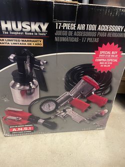 Husky 17 Piece Air Tool Accessory Kit