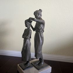 Bruce Wolfe Sculpture- mother And Child