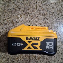 DeWalt 20v XR 10 Ah Battery 