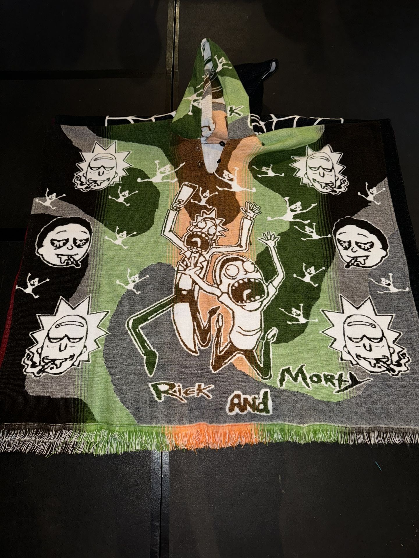Rick and Morty Poncho