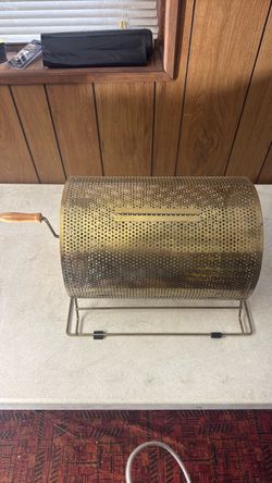 Vintage Gold Rotating Raffle Drum Ticket Tumbler