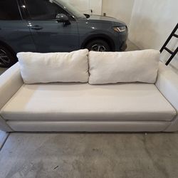 ISABELLA SAND SOFA  97" Sofa | Loose Reversible Back