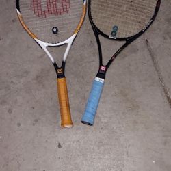2 Wilson Tennis Racket Like New