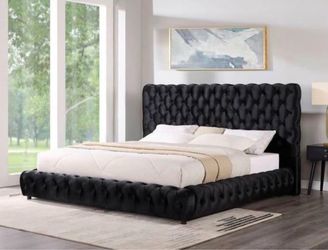 King size bed without Mattress $499