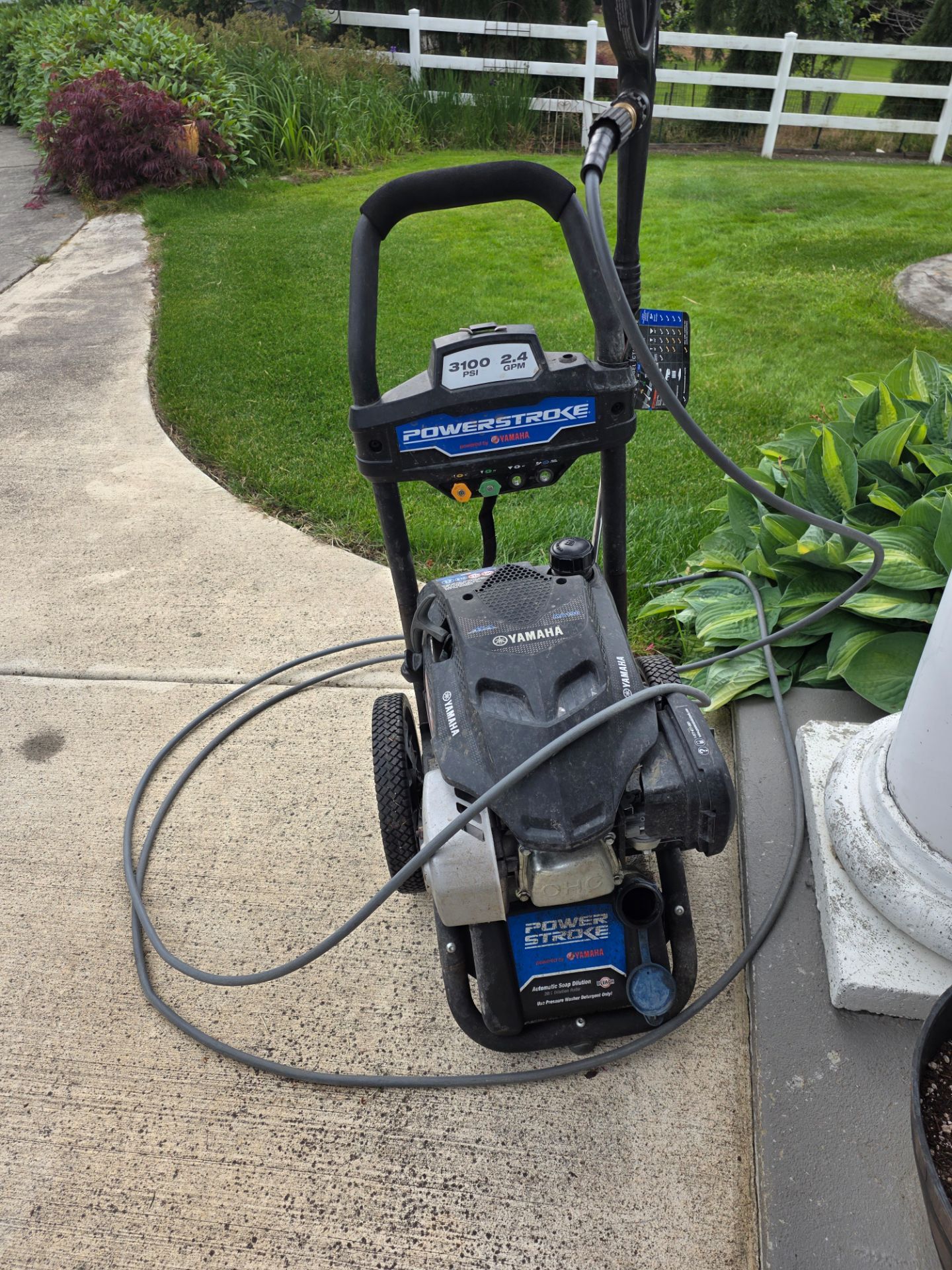 Yamaha pressure washer