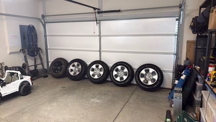 OEM 18” Ram 1500 Wheels & Tires - 275/65R18