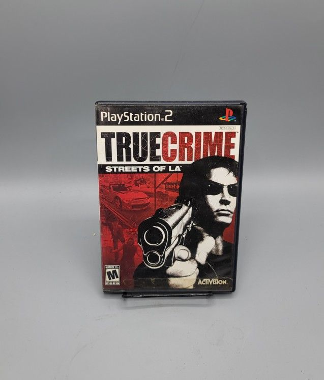 True Crime: Streets of L.A. (Sony PlayStation 2, 2003) With Manual