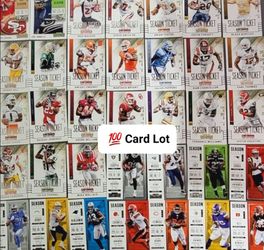🏈 💯 Card Lot - NFL Season Ticket Cards