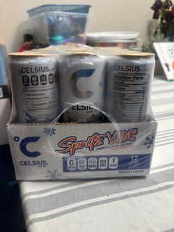 Celsius Spritz Vibe Snowball Frost 12-Pack