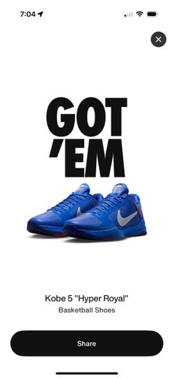 Nike Kobe 5 Protro Dodgers