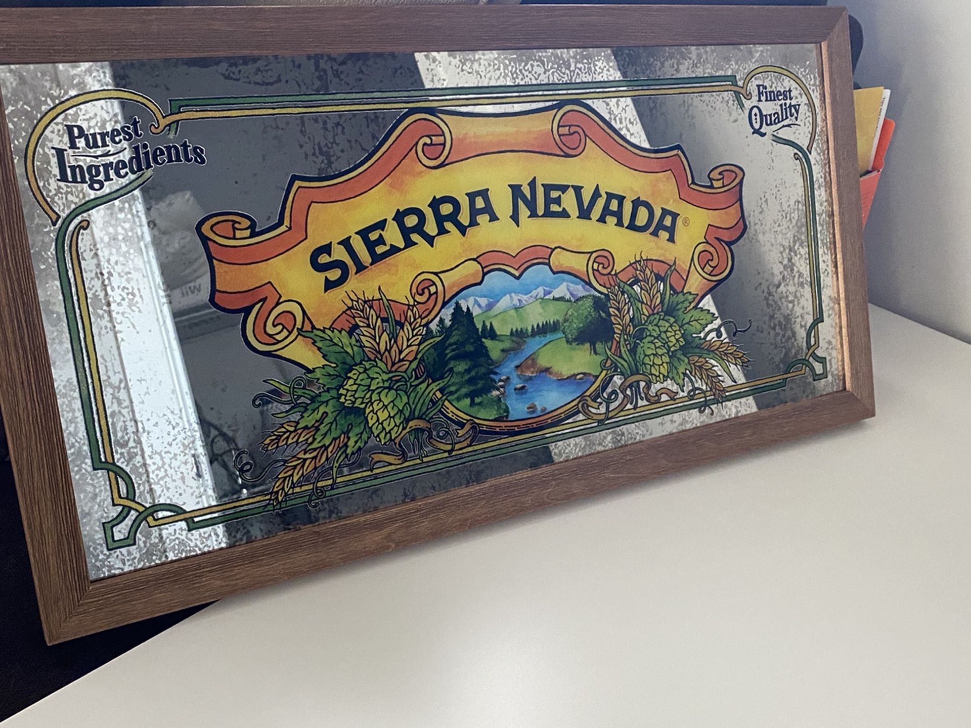 Sierra Nevada Mirror Sign